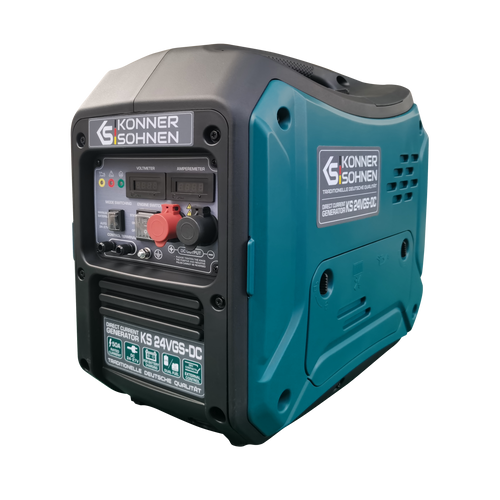 Groupe électrogène CC à Double Carburant KS 24VGS-DC