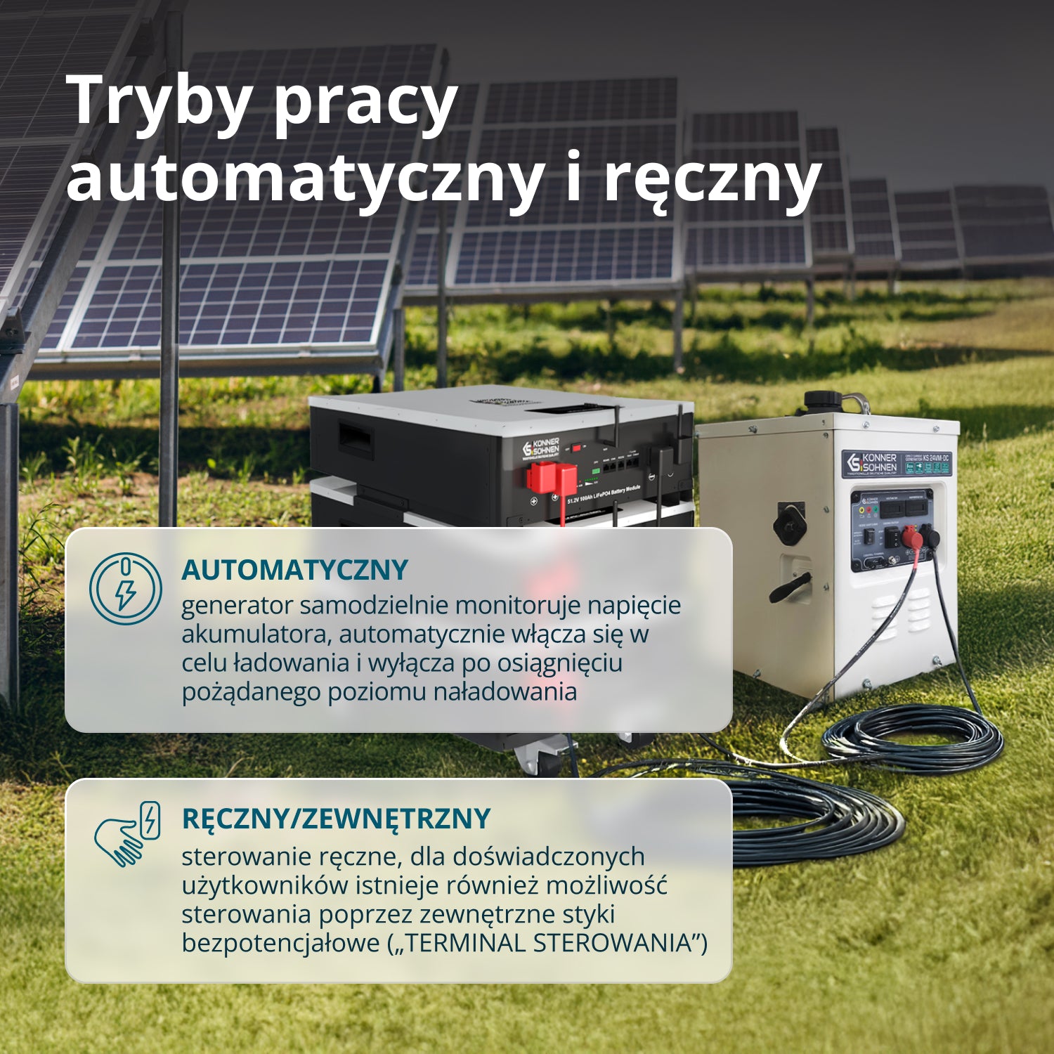 Generator prądu stałego KS 24VM-DC
