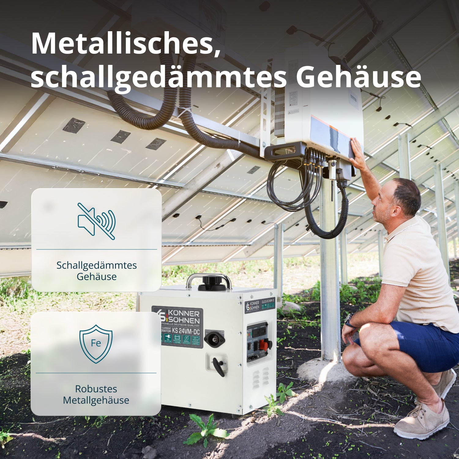 Gleichstromgenerator KS 24VM-DC