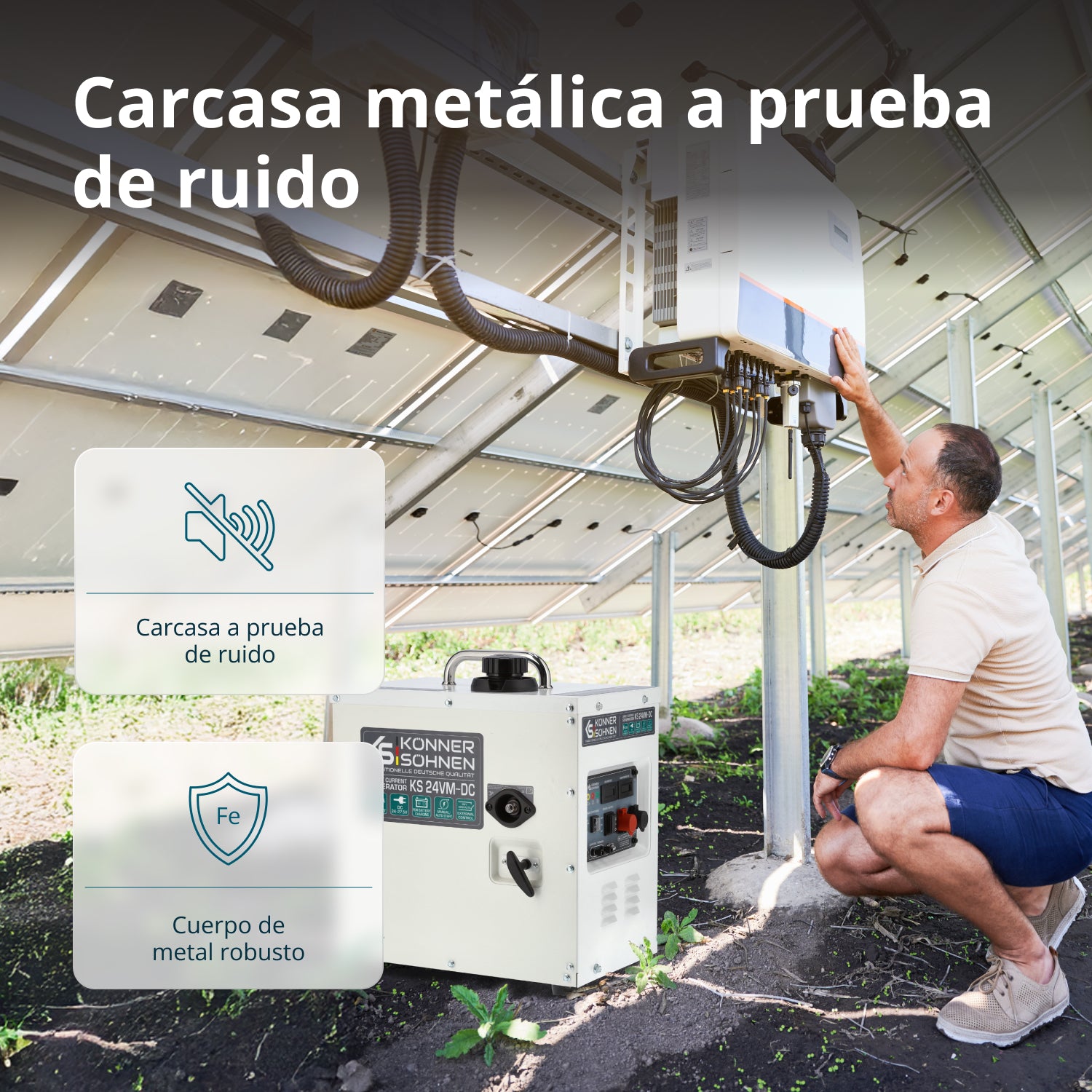 Generador de corriente continua KS 24VM-DC