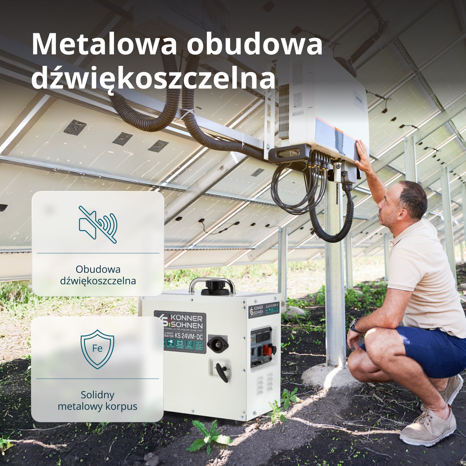 Generator prądu stałego KS 24VM-DC