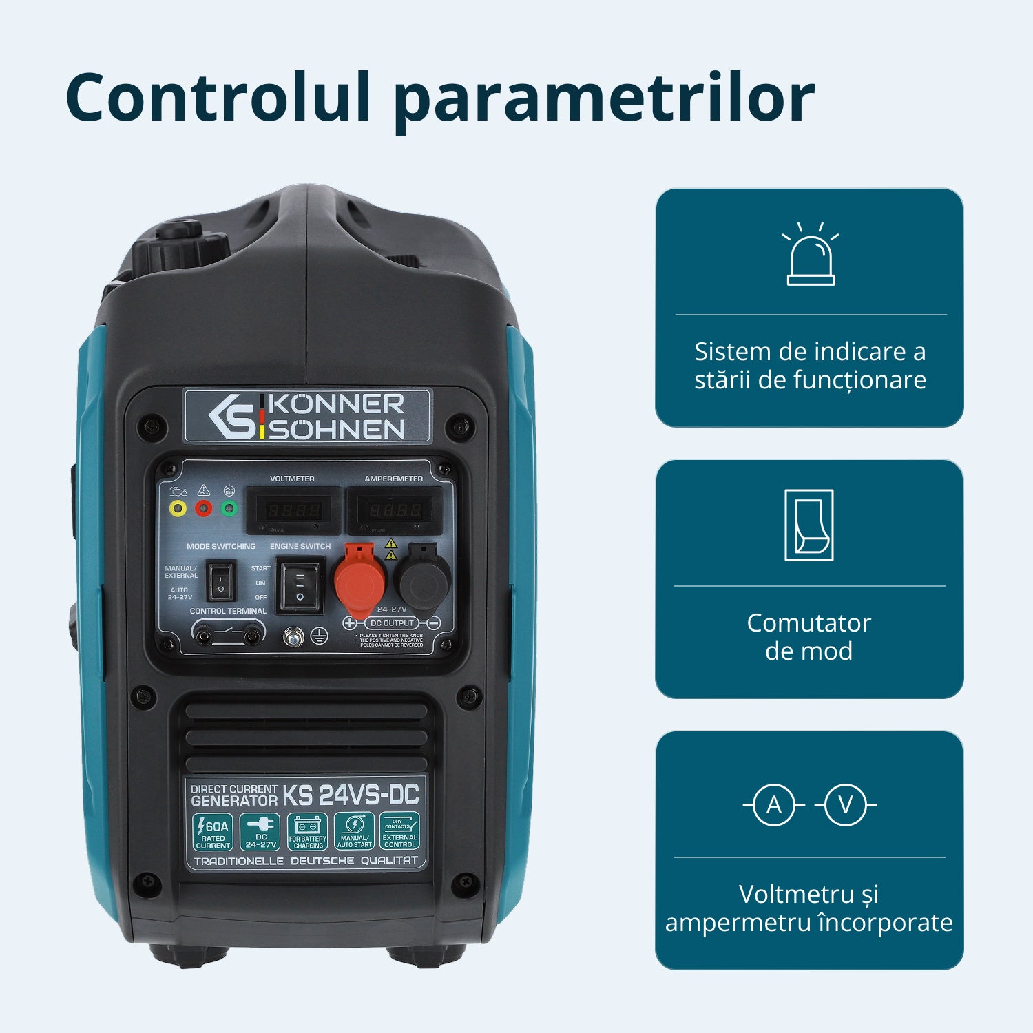 Generator de curent continuu KS 24VS-DC