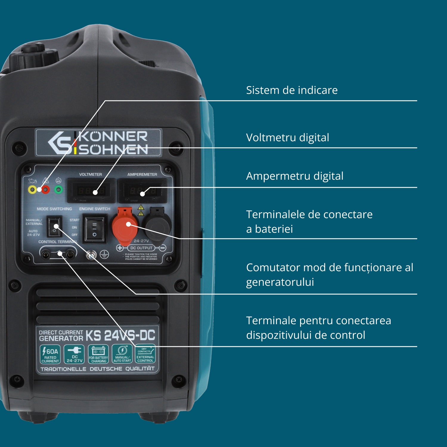 Generator de curent continuu KS 24VS-DC