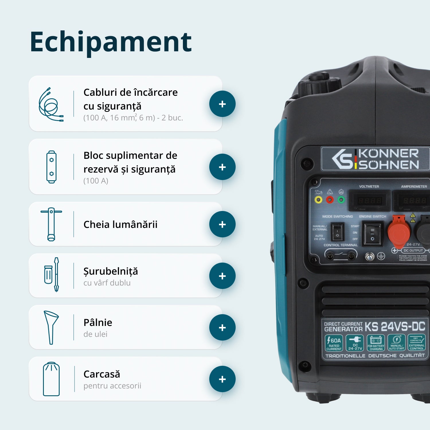 Generator de curent continuu KS 24VS-DC