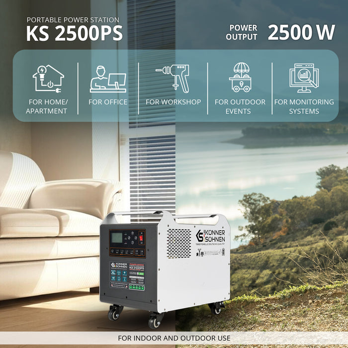 Kraftfull kraftstation KS 2500PS