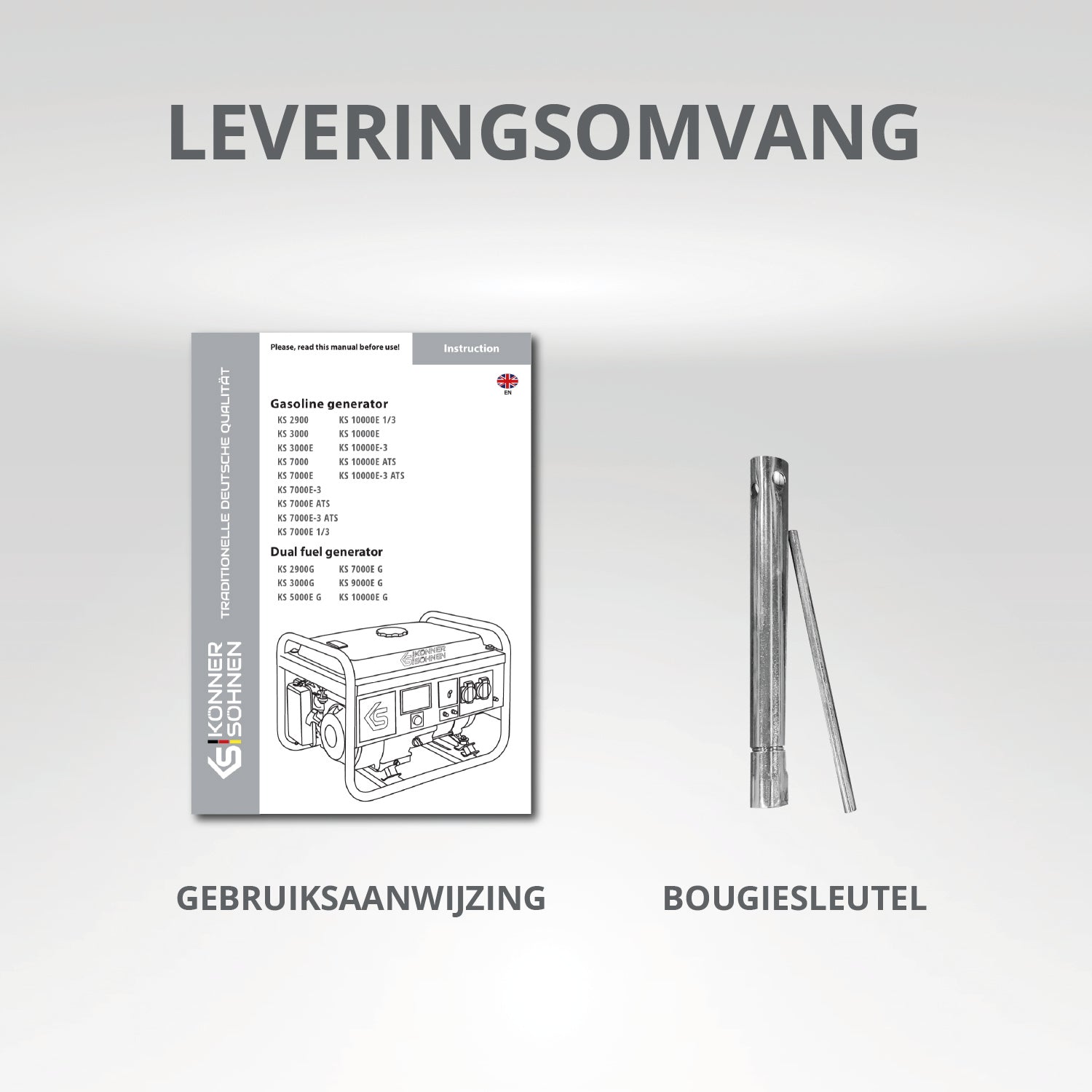 Benzinegenerator "Könner & Söhnen" KS 2900