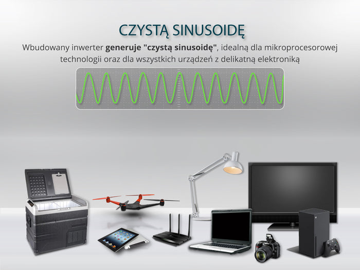 Przenośna stacja zasilania LifePO4 KS 300PS (Odnowiony – Stan dostateczny)