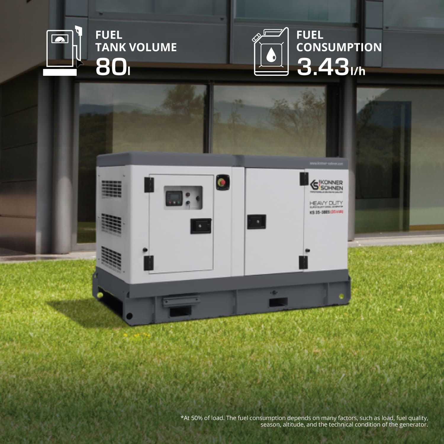 Generator trójfazowy KS 35-3BES