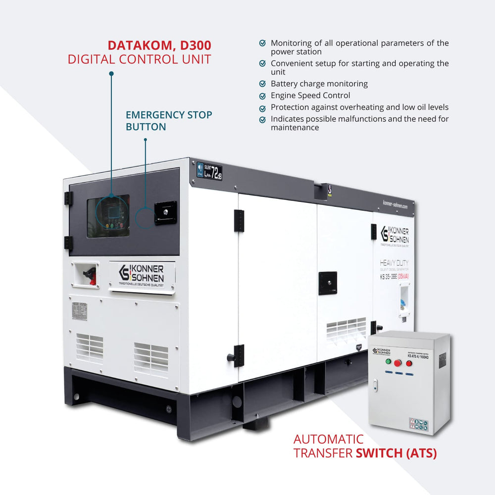Generator trójfazowy KS 35-3BE