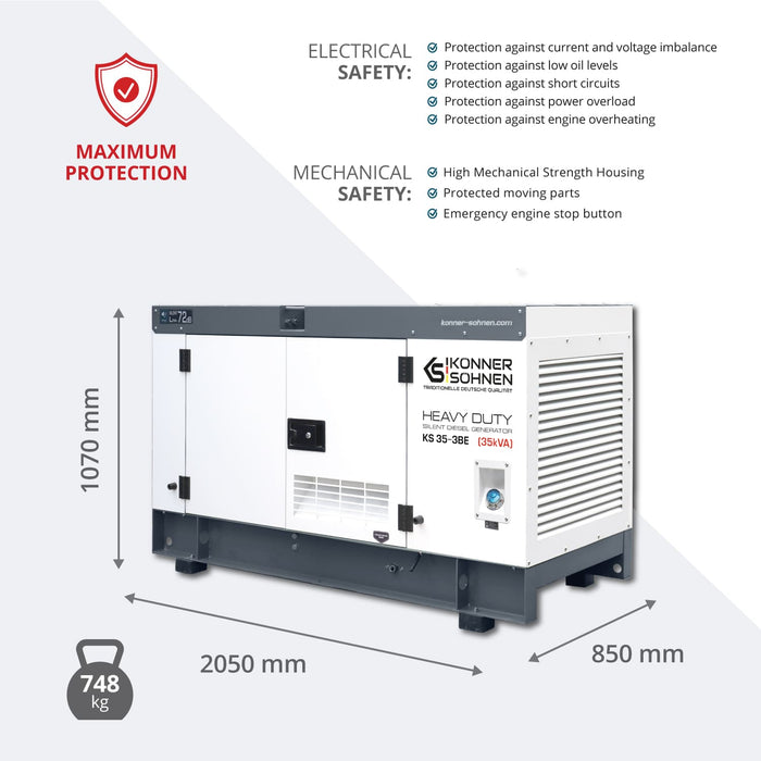 Generator trójfazowy KS 35-3BE
