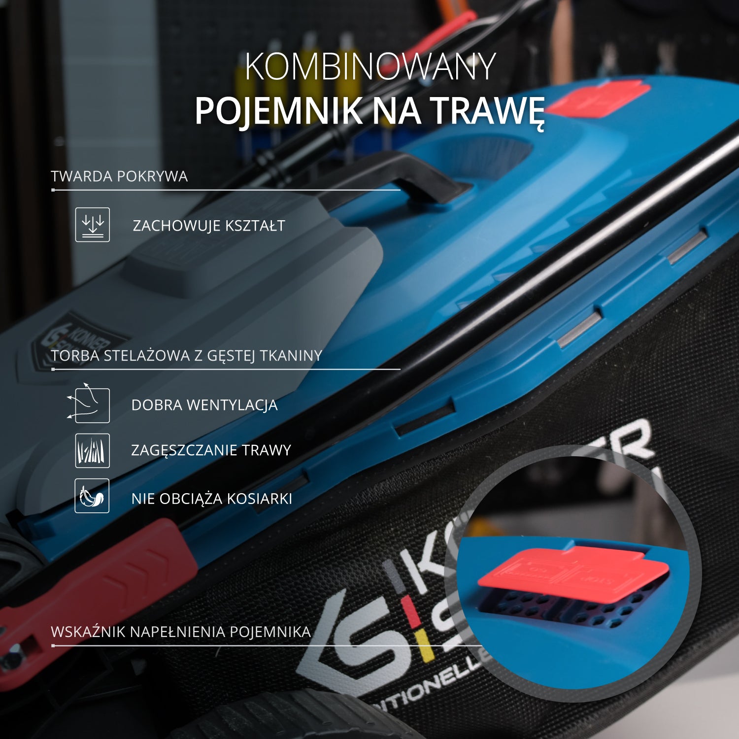 Elektryczna kosiarka KS 38LM (Odnowiony – stan idealny)