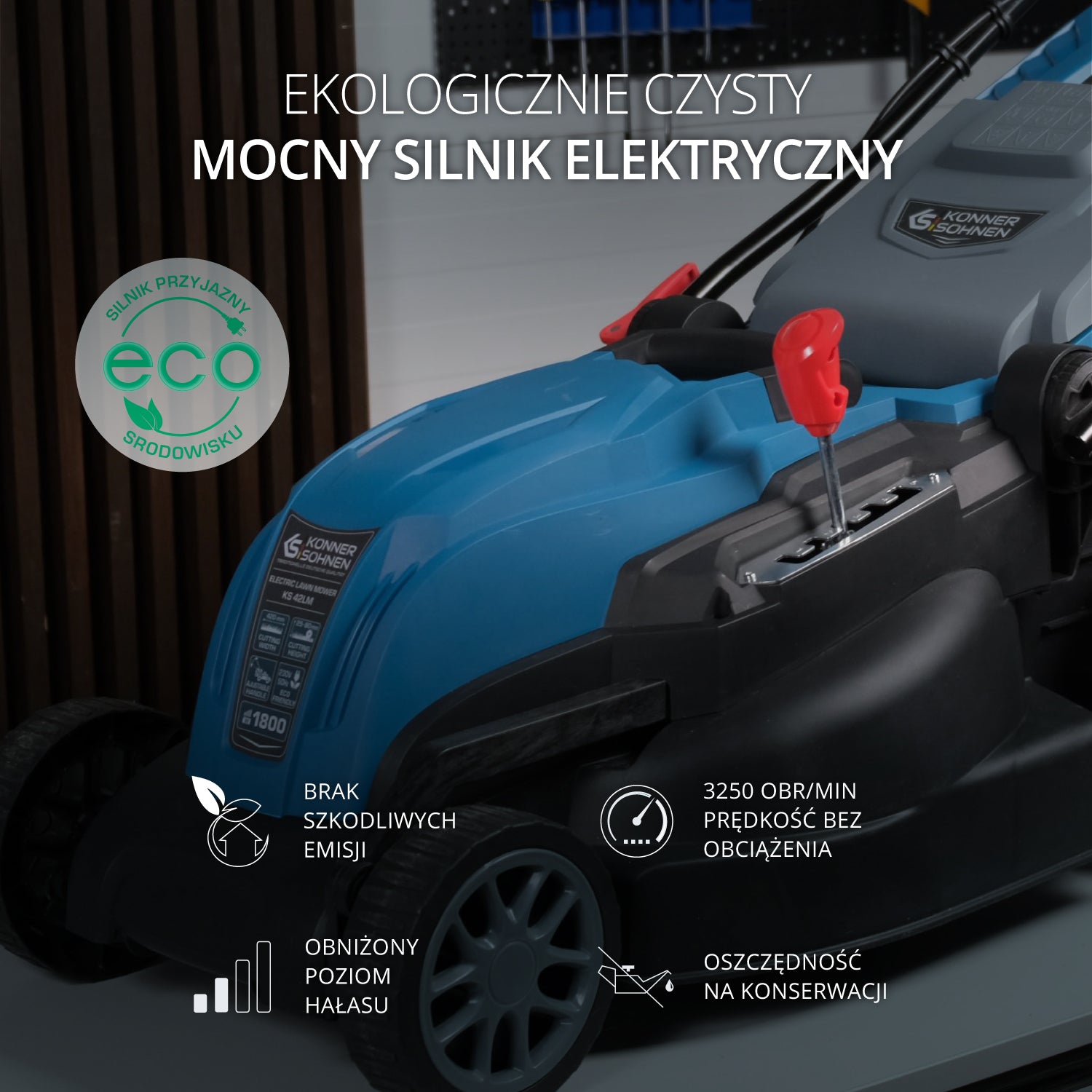 Elektryczna kosiarka KS 38LM (Odnowiony – stan idealny)