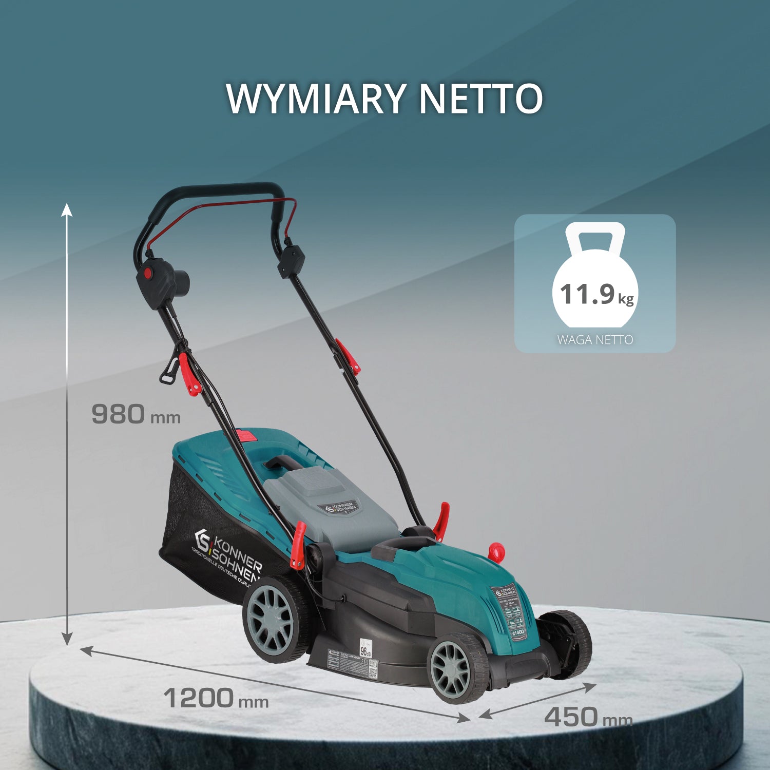 Elektryczna kosiarka KS 38LM (Odnowiony – stan idealny)