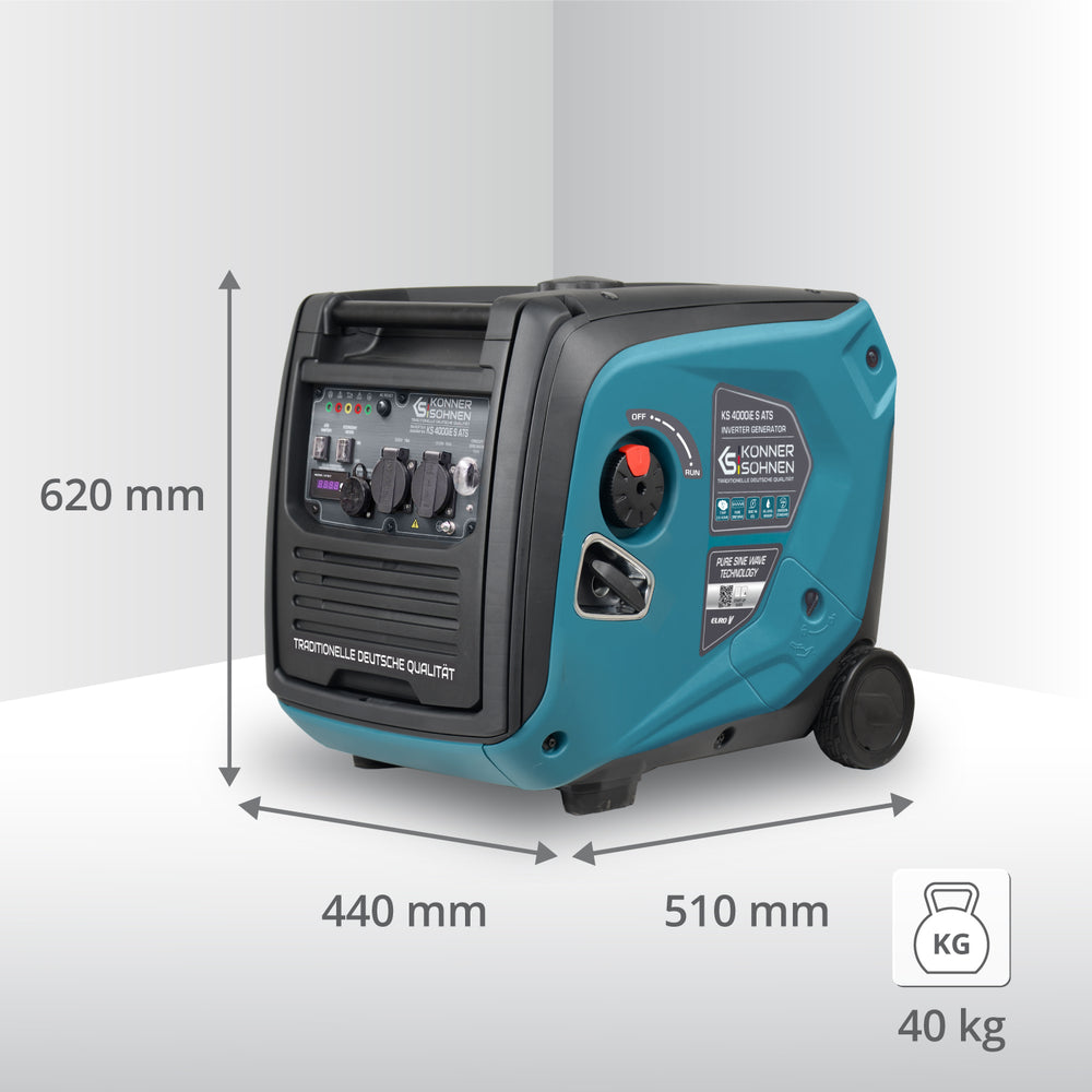 Inverter-Generator KS 4000iE S ATS (B-Ware Hervorragend)