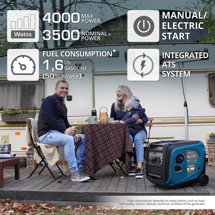 Αντιστροφέας γεννήτριας KS 4000iE S ATS
