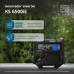 Invertorový benzínový generátor KS 6500iE thumbnail