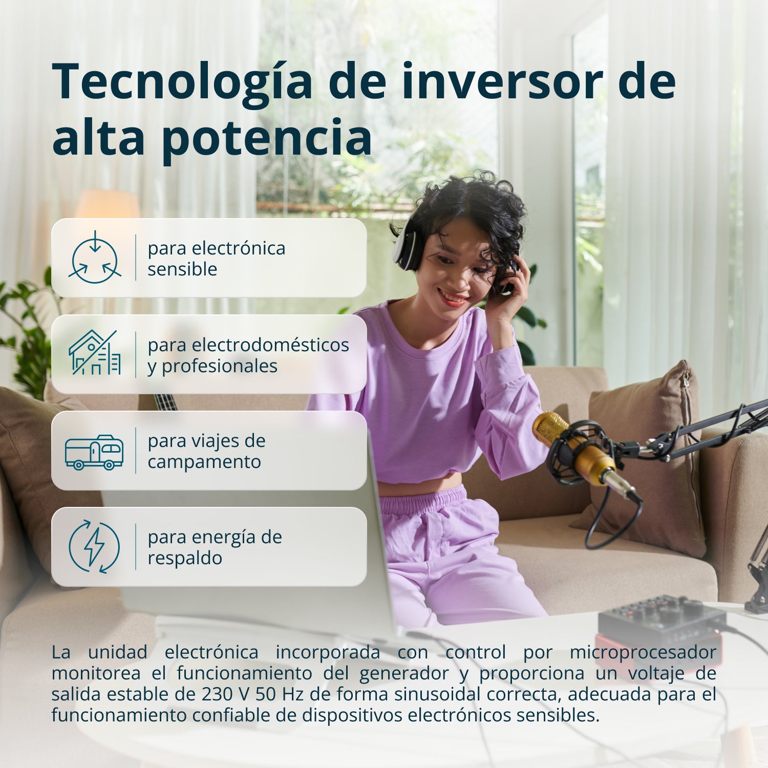 Invertorový benzínový generátor KS 6500iE