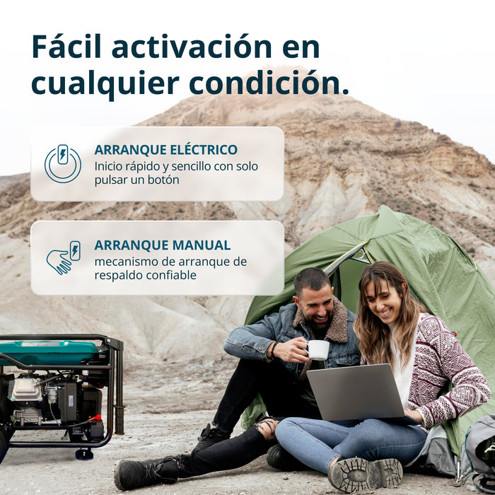 Generador inverter de gasolina KS 6500iE