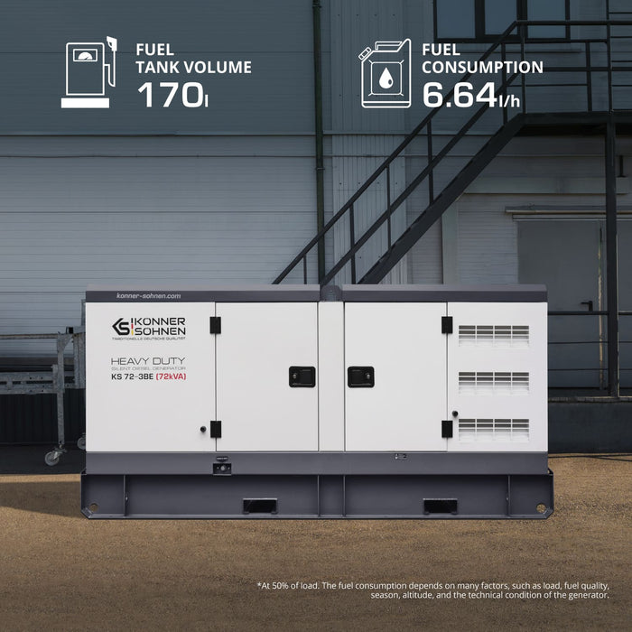 Generator diesel trifazic KS 72-3BE