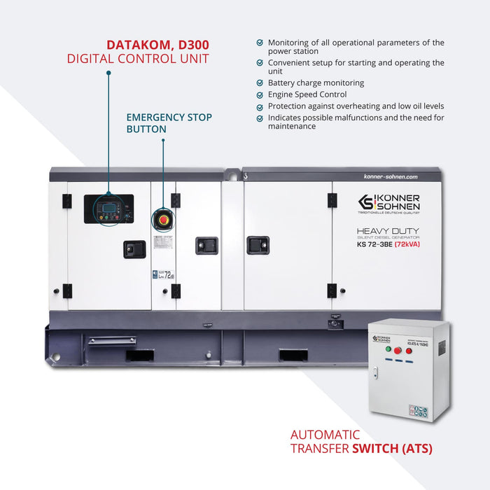 Generator diesel trifazic KS 72-3BE