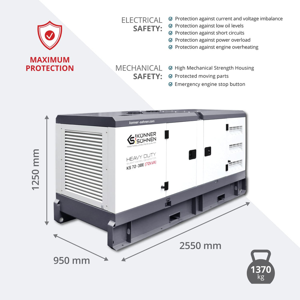 Generator diesel trifazic KS 72-3BE