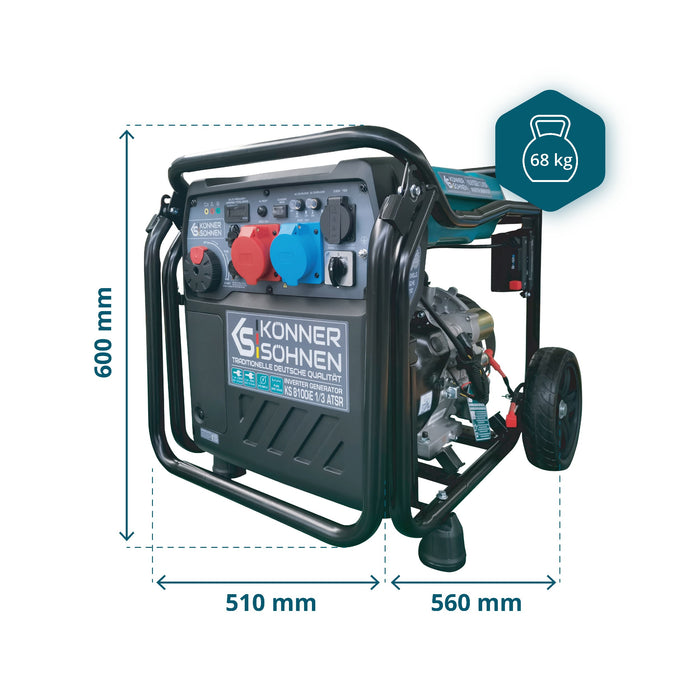 Generatore Inverter KS 8100iE 1/3 ATSR