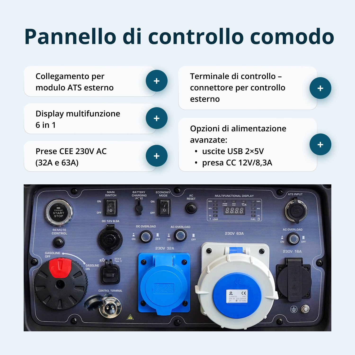 Generatore Inverter KS 9500iE S ATSR