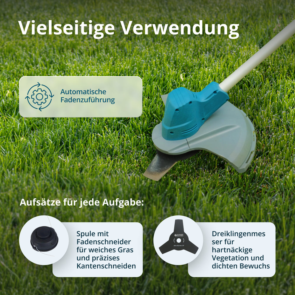 Promotionsset zur Rasenpflege KS 33LM-BCT20V-SET