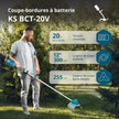 Coupe-bordures sans fil & Débroussailleuse KS BCT-20V (Reconditionné Excellent) thumbnail