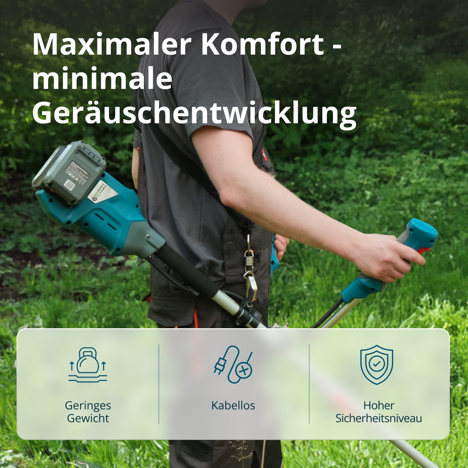 Akku-Rasentrimmer KS BCT-40V (B-Ware Hervorragend)