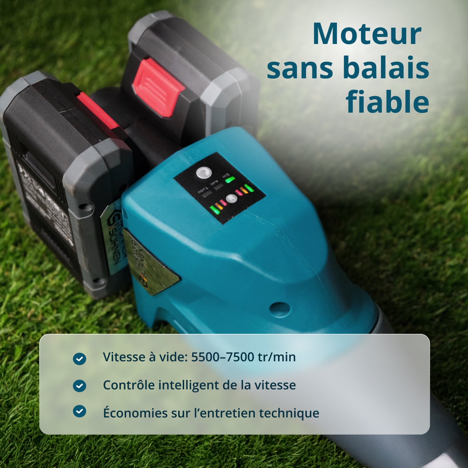 Taille-bordures de jardin sur batterie KS BCT-40V (Reconditionné Excellent)