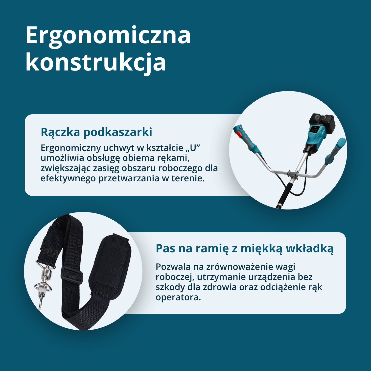 Bezprzewodowa wykaszarka i podkaszarka KS BCT-40V (Odnowiony – stan idealny)
