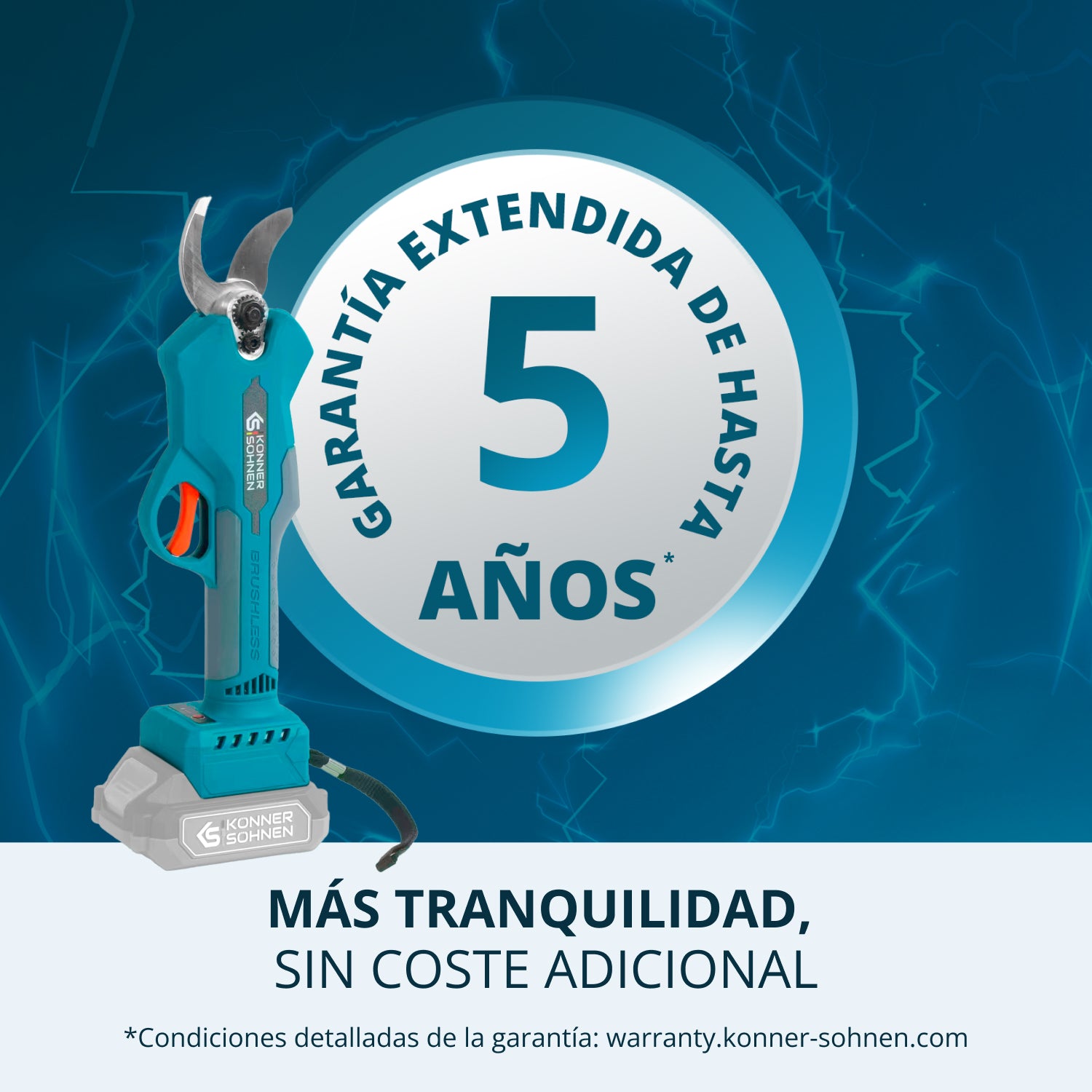 Bežične električne makaze za orezivanje KS CPS20V-32