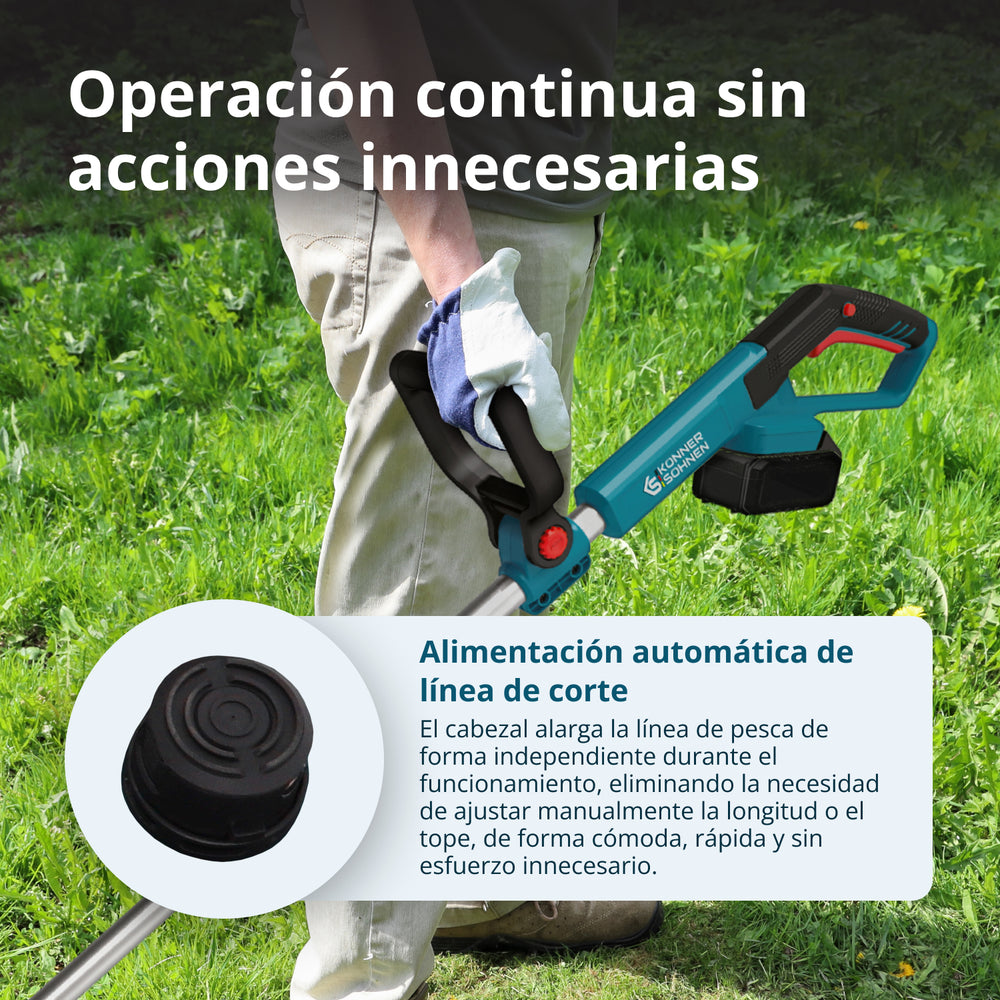 Akkumulátoros trimmer KS CST-20V
