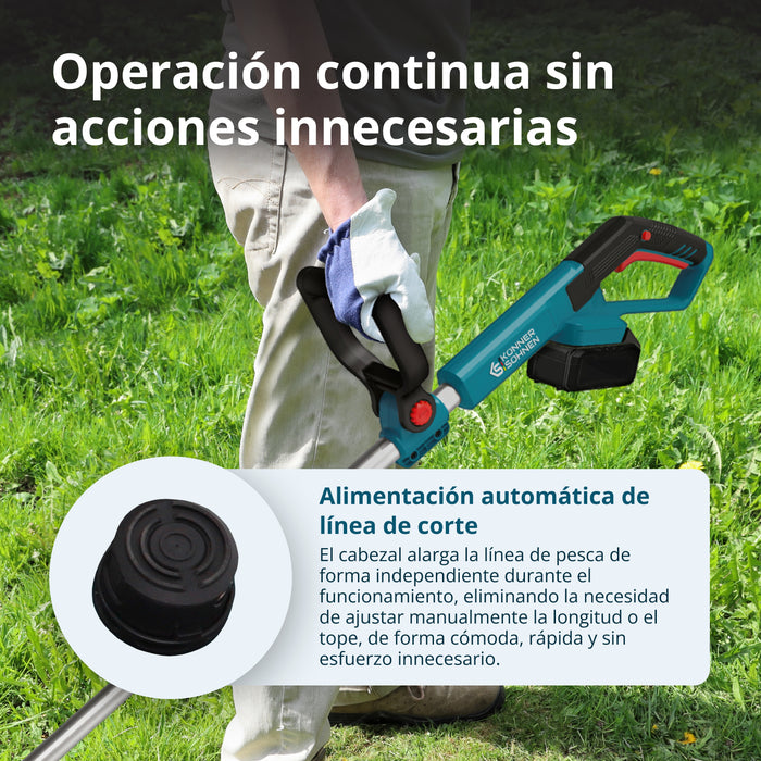 Akkumulátoros trimmer KS CST-20V