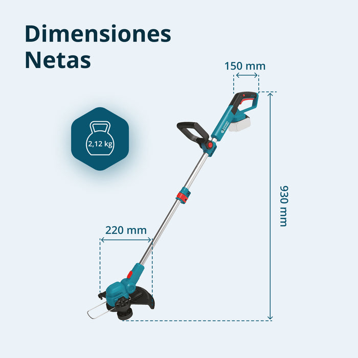 Akkumulátoros trimmer KS CST-20V