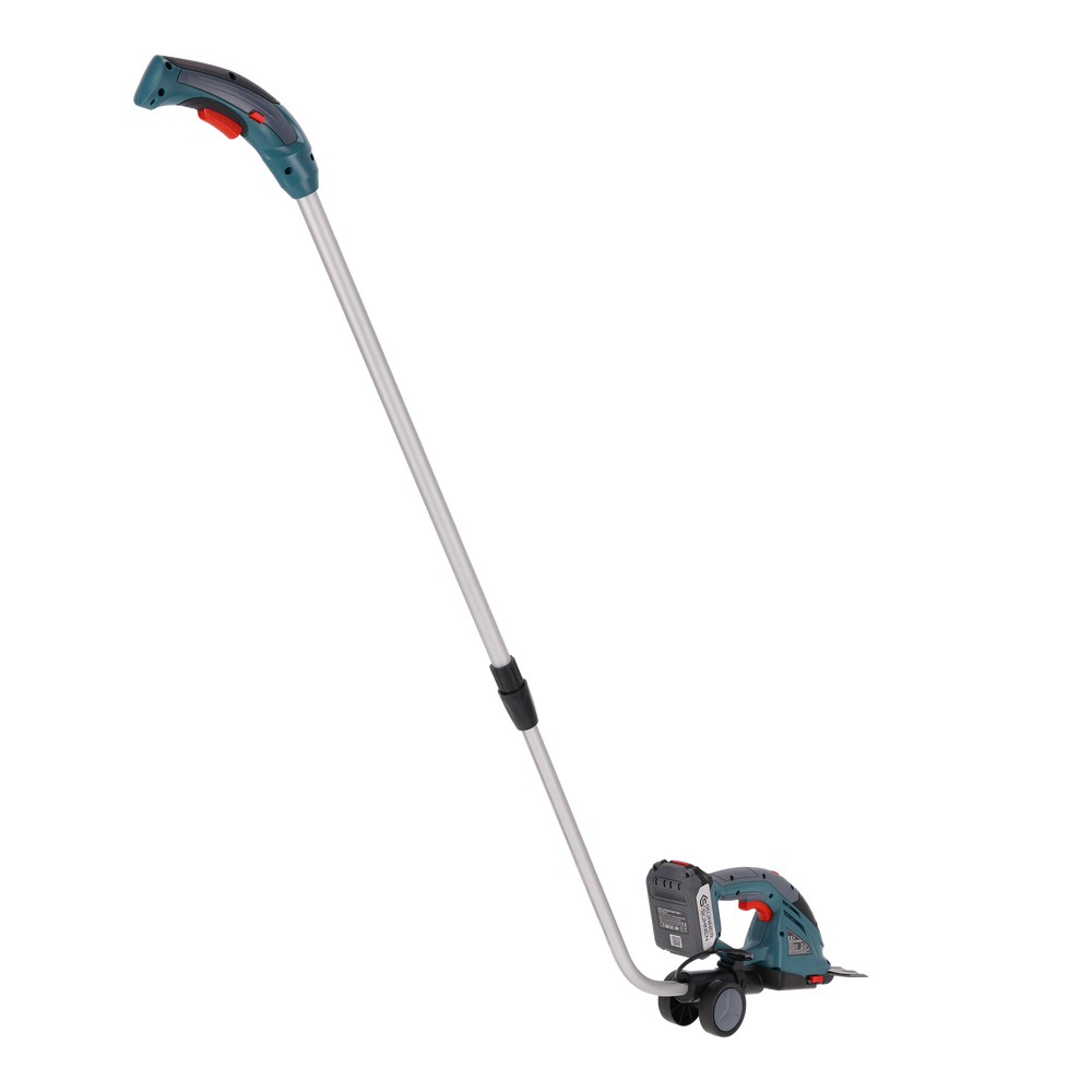 Snoerloze 2 in 1 Grasmaai- en Heggenschaar met Telescopische Verlengstok KS SHT-20V + Extension Pole