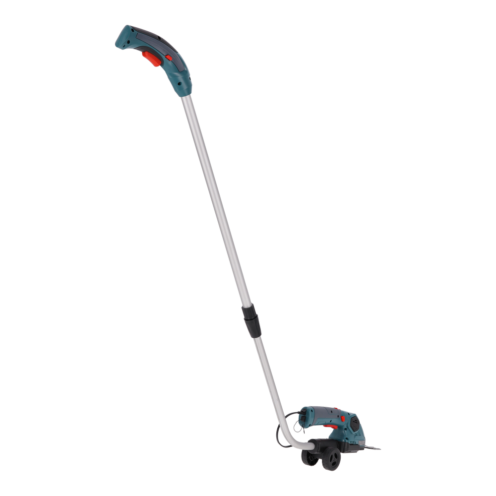 Snoerloze 2 in 1 Grasmaai- en Heggenschaar met Telescopische Verlengstok KS SHT-8V + Extension Pole