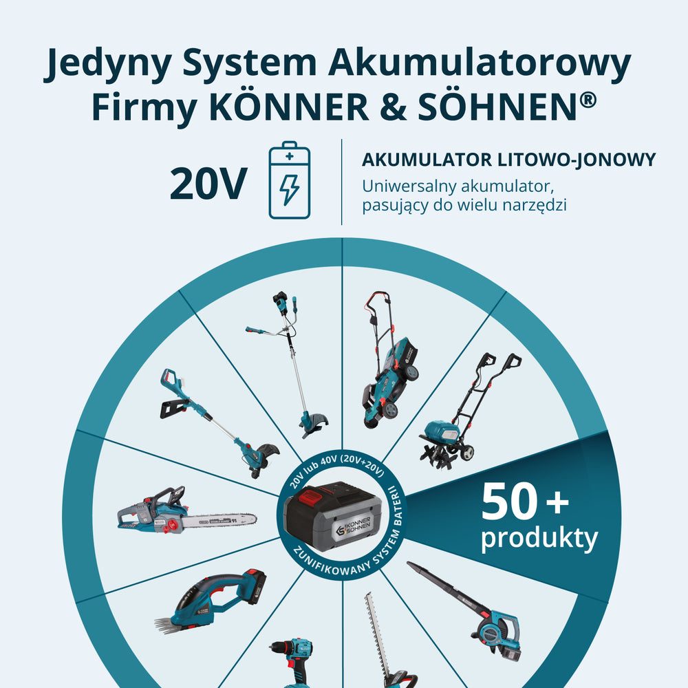 Podkaszarka akumulatorowa KS GT-20V