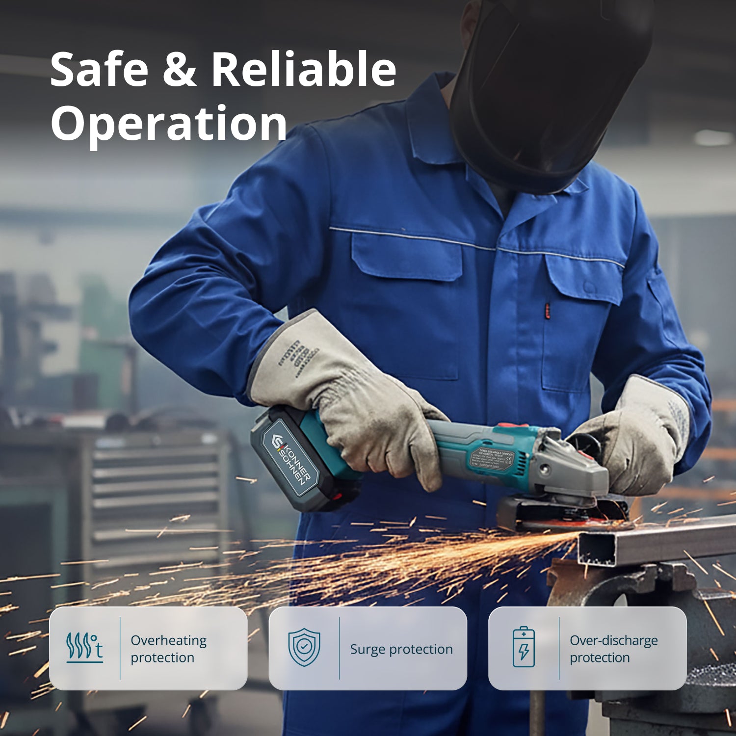 Zestaw Mistrzowski Bezprzewodowy KS IDAGB 20V SET 1