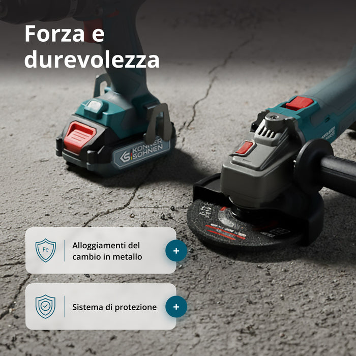Set Master Senza Fili KS IDAGB 20V SET 1 PLUS