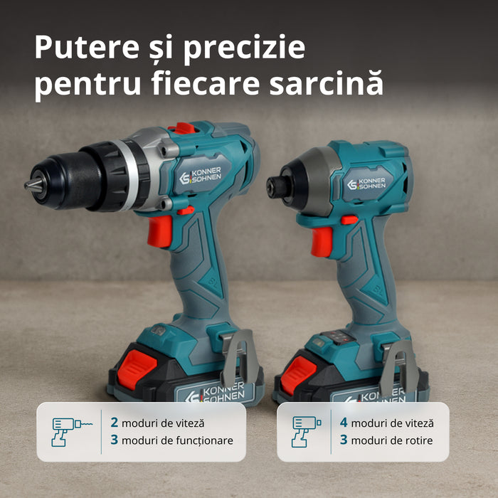 Fără Fir Master Set 2în1 KS IDISD 20V SET 2 