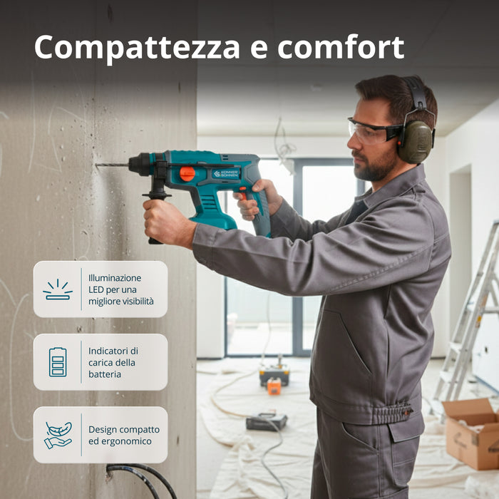 Set Master Senza Fili Kit 3-in-1 KS RHAGD 20V SET 3 PLUS