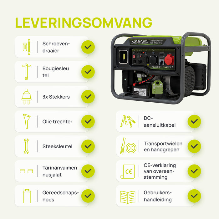 Invertergenerator KSB 110iE-1/3