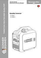 KS 1900i S, KS 1900iG S Gerador Inversor