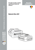 Baterie litiu 20V 2Ah 4Ah