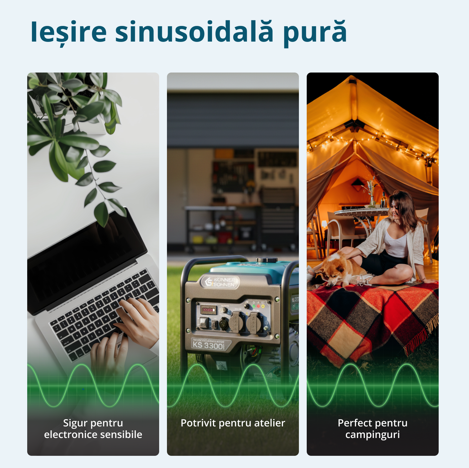 Generator cu inverter KS 3300i (Recondiționat – Stare Excelentă)