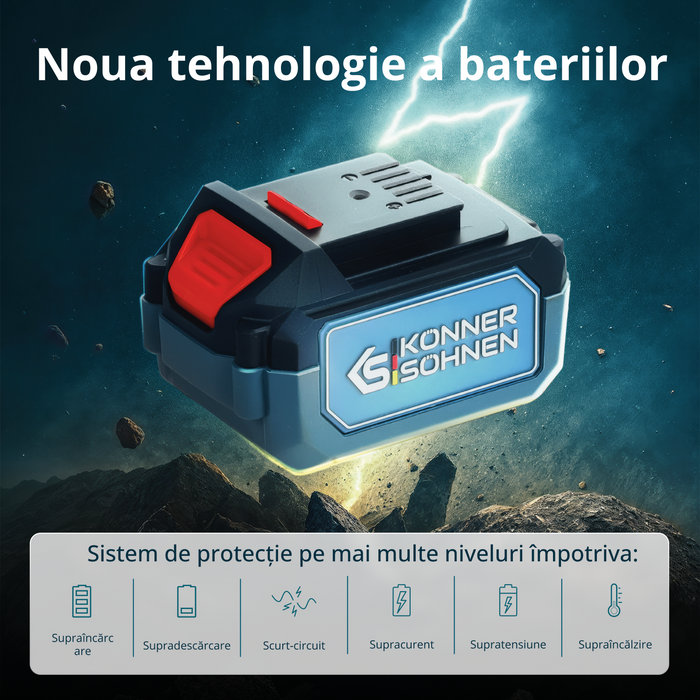 Foarfecă de tăiat cu acumulator KS CPS20V-40 Case