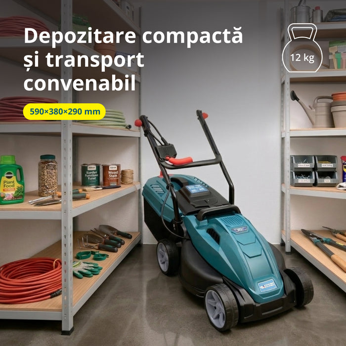 Mașină de tuns iarba electrică KS 32LM12-BL