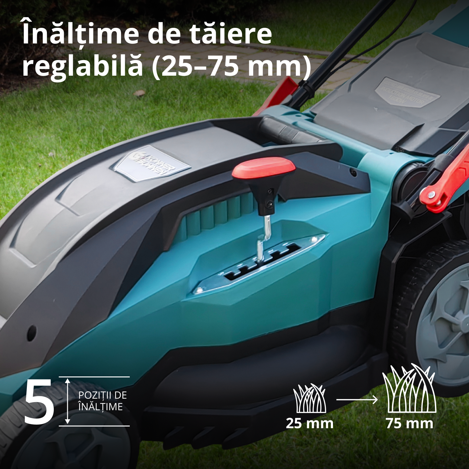 Mașină electrică de tuns gazonul KS 38LM16-BL
